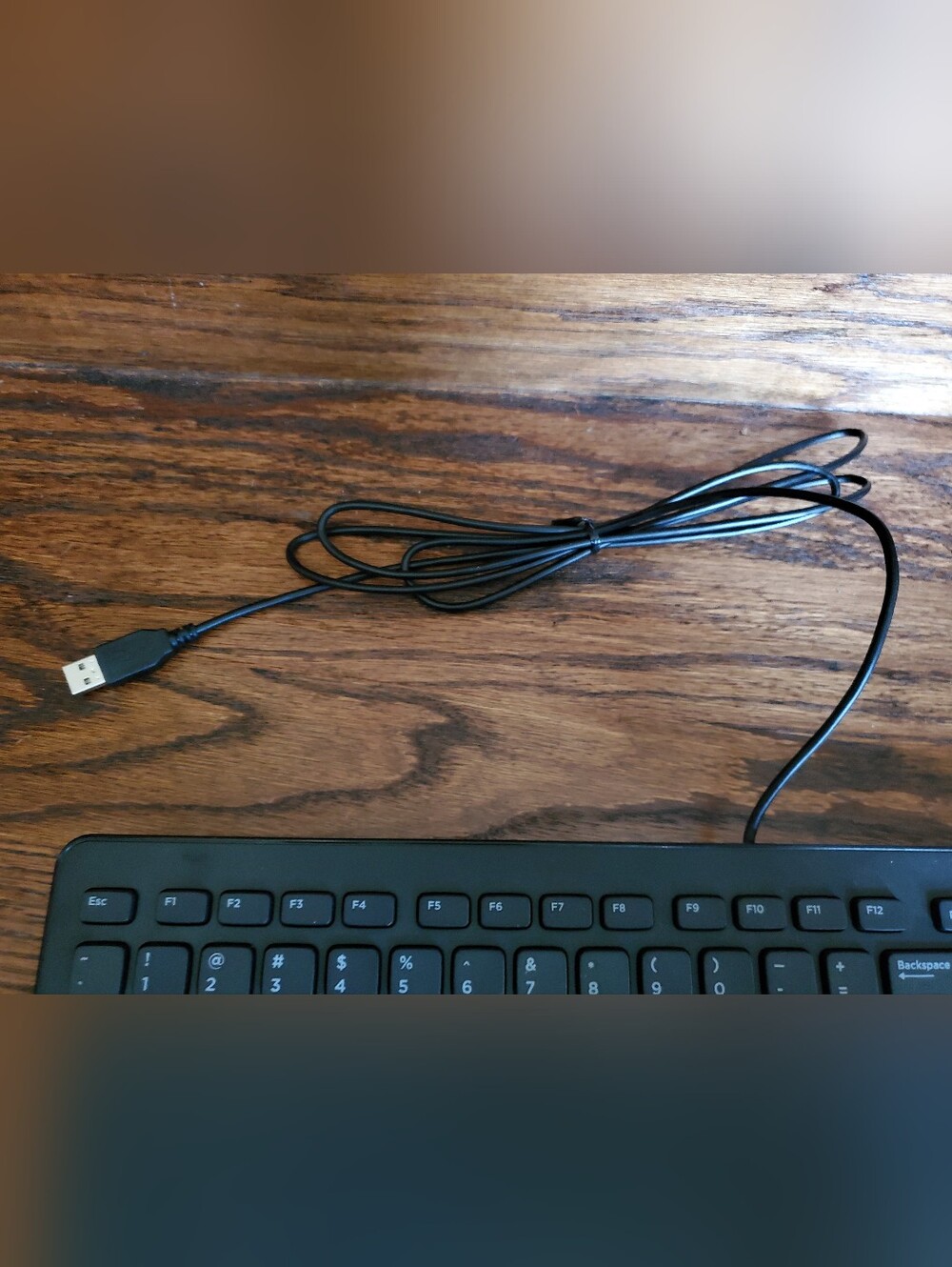 Dell - Computer Keyboard - Wired - USB Connection - Picture 2 of 3